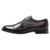 Pier One Leather - Zapatos Con Cordones - Black