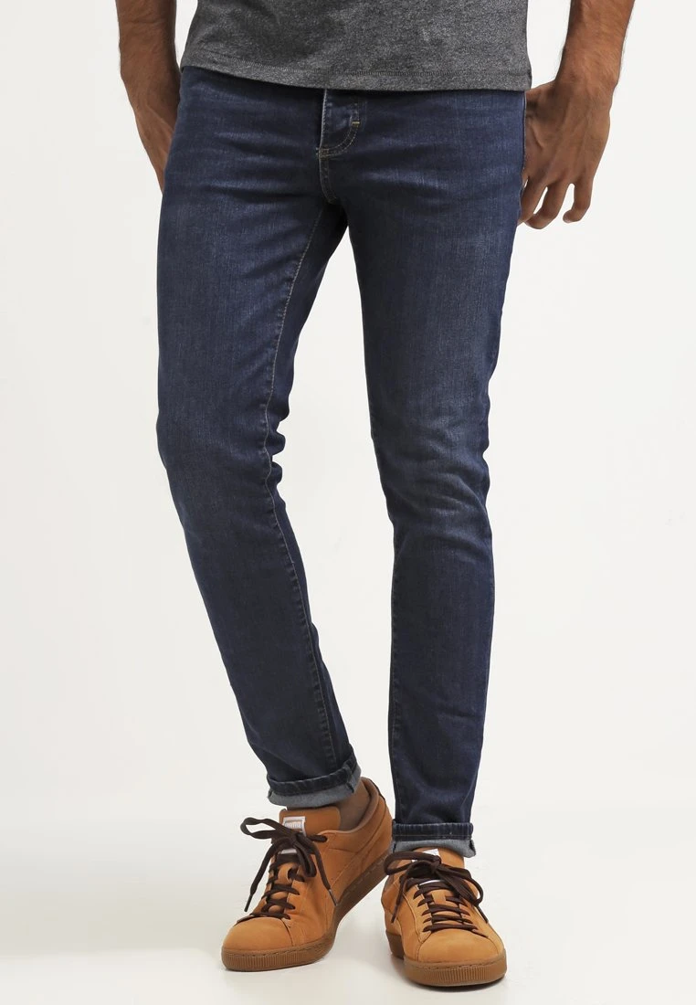 Pier One Vaqueros Slim Fit - Dark Blue Denim 1 Pier One Vaqueros Slim Fit - Dark Blue Denim