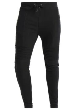 Pier One Biker Jogger - Pantalones Deportivos - Black -Pier One Mode Outlet Tienda 0ea0952ad151480fb27b0921be6d98b9