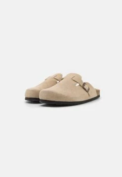 Pier One Leather Unisex - Pantuflas - Beige -Pier One Mode Outlet Tienda 11400d13d7cf4b5398ce551cca7fc63f