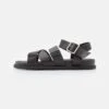 Pier One Unisex - Sandalias - Black