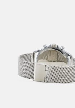 Pier One Unisex - Cronógrafo - Silver-Coloured -Pier One Mode Outlet Tienda 1584c6752bd14bdea5a70275846f7075