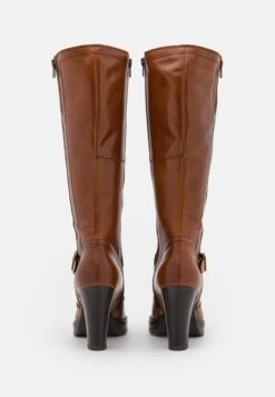 Pier One Leather- Botas De Tacón - Cognac -Pier One Mode Outlet Tienda 15cd9aca37c24520887417c629b27eb2