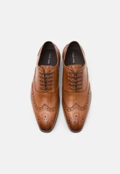 Pier One Leather - Zapatos Con Cordones - Cognac 9 Pier One Leather - Zapatos Con Cordones - Cognac -Pier One Mode Outlet Tienda 15f1d142a8814a208bbc0e7f2bb30aed