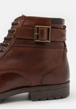 Pier One Leather - Botines Con Cordones - Brown -Pier One Mode Outlet Tienda 19b3201b965644c88ec83f0bd4534b42