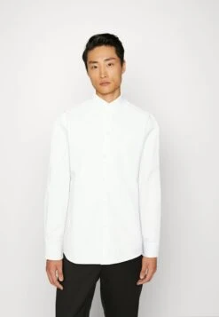 Pier One 3 Pack - Camisa Elegante - White/Light Blue/Dark Blue -Pier One Mode Outlet Tienda 19c3fd6ec91b408883b9c6efecab21b0