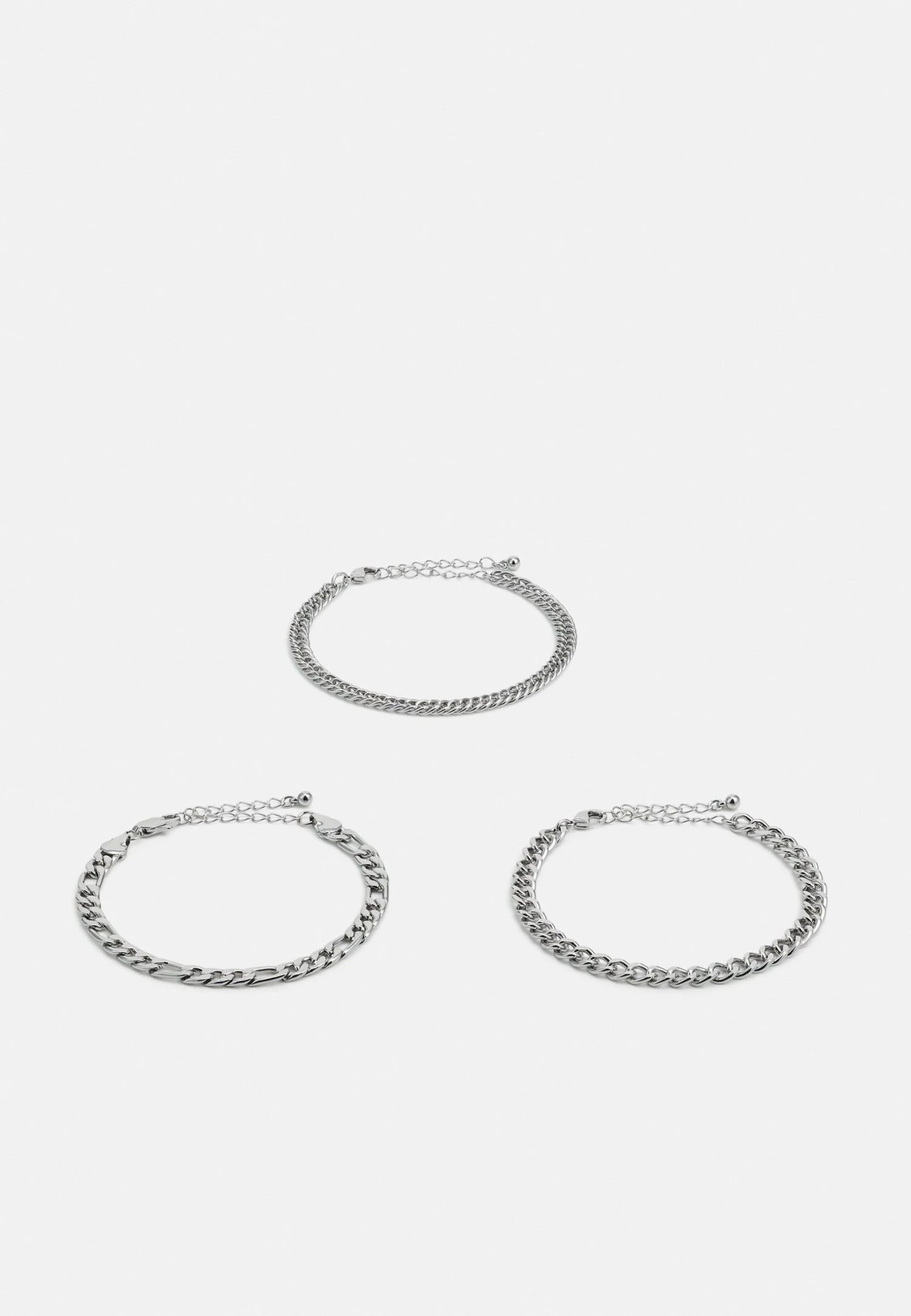 Pier One 3 Pack - Pulsera - Silver-Coloured 1 Pier One 3 Pack - Pulsera - Silver-Coloured