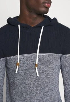 Pier One Jersey Con Capucha - Dark Blue -Pier One Mode Outlet Tienda 1ba6a075ae1845a7af3ab36850a66d7e