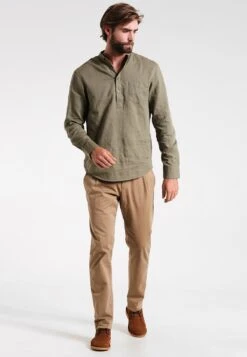 Pier One Camisa - Khaki -Pier One Mode Outlet Tienda 1e439c536c1b4eb98725f2d1484b3e46