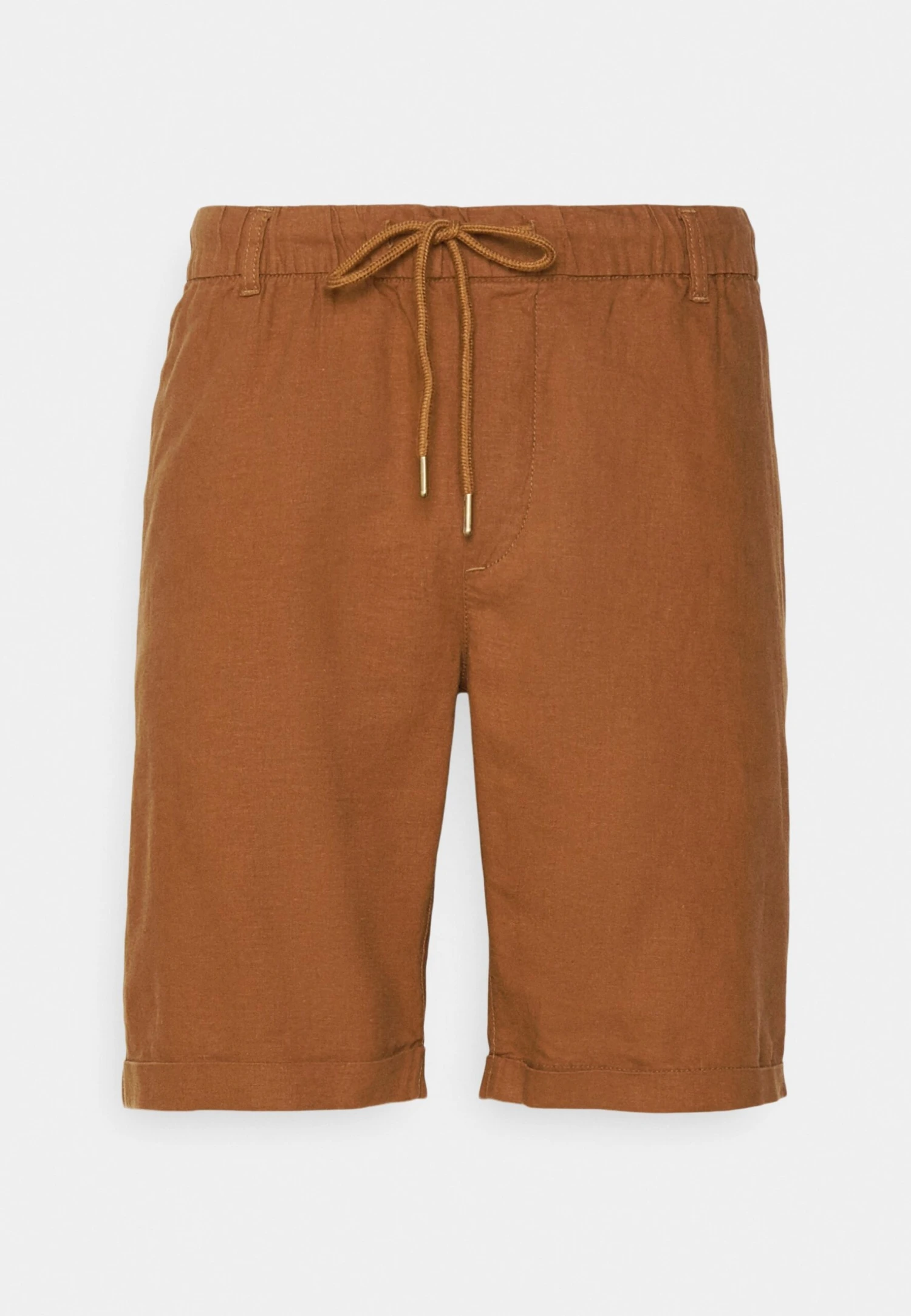Pier One Linen Blend Drawcord Shorts- Shorts - Brown 5 Pier One Linen Blend Drawcord Shorts- Shorts - Brown - Imagen 5