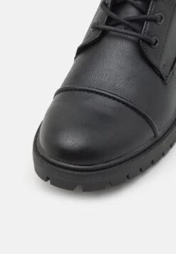 Pier One Unisex - Botines Con Cordones - Black -Pier One Mode Outlet Tienda 22beec30a0d648278baed798a17c13da