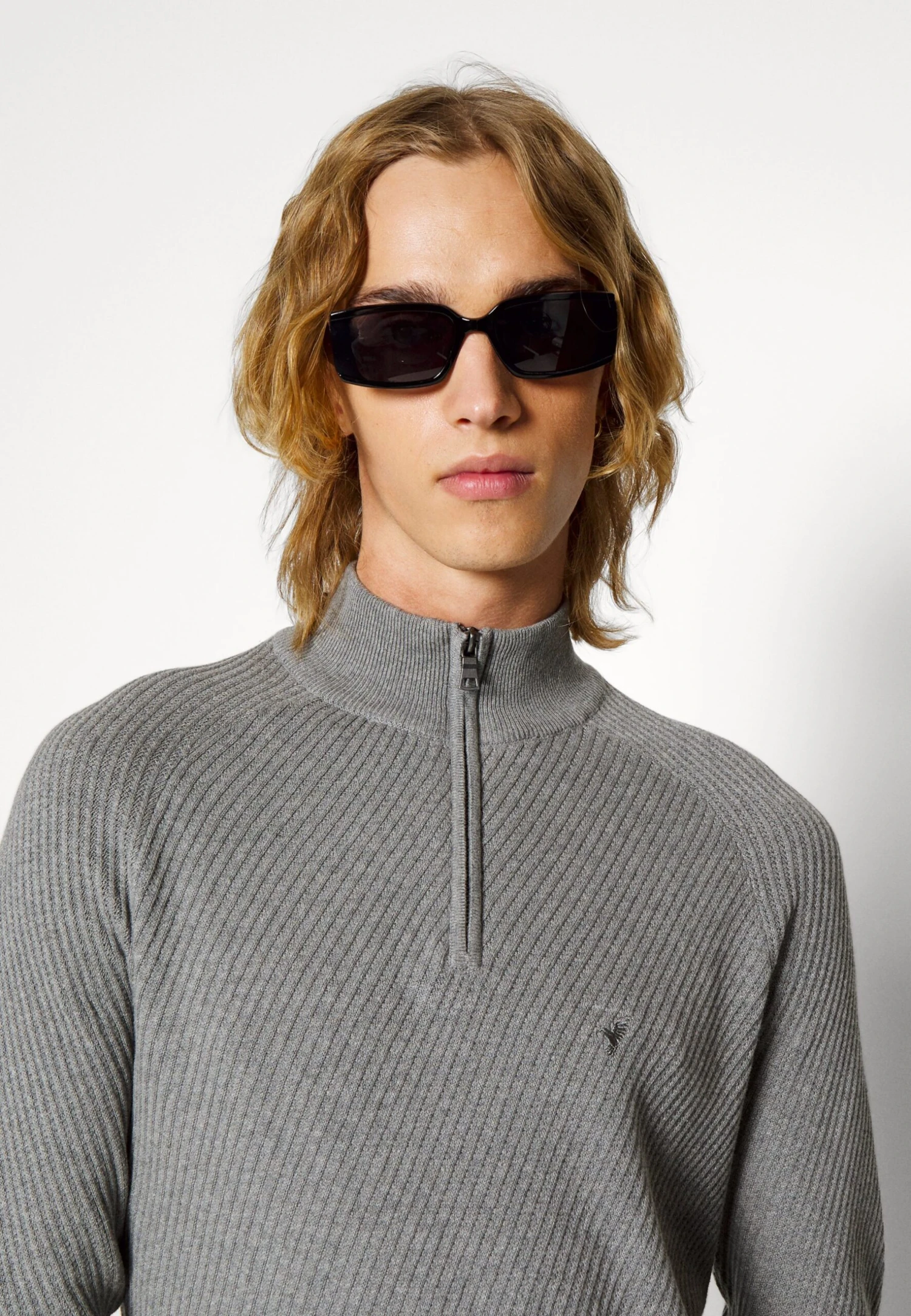 Pier One Jersey De Punto - Mottled Grey 4 Pier One Jersey De Punto - Mottled Grey - Imagen 4