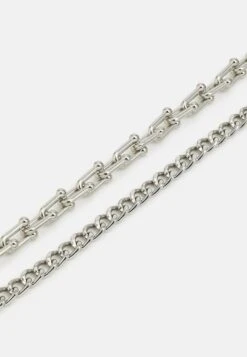 Pier One 2Pack - Collar - Silver-Coloured -Pier One Mode Outlet Tienda 23c8383e0729412092bac4e451522a5d