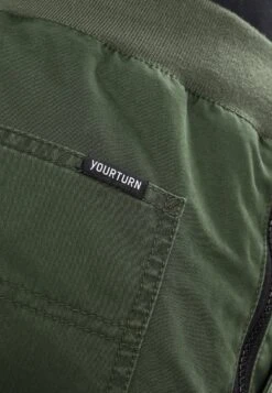 Pier One Pantalones Cargo - Dark Green -Pier One Mode Outlet Tienda 267eb1a5169a4c549f08e5f864e0bce4