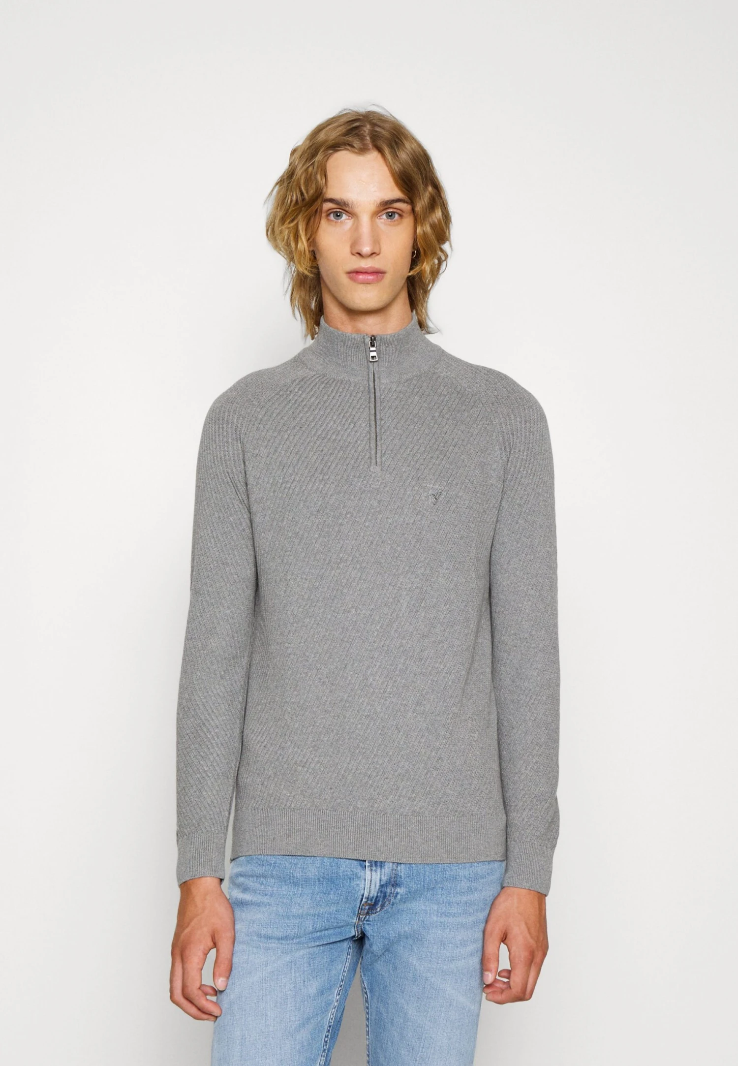 Pier One Jersey De Punto - Mottled Grey 1 Pier One Jersey De Punto - Mottled Grey