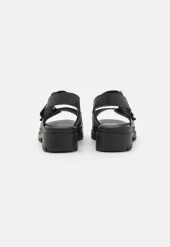 Pier One Leather- Sandalias - Black -Pier One Mode Outlet Tienda 304612a39f3546b0ab5f9f6ec58ea932