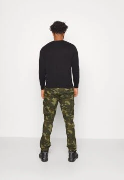 Pier One Pantalones Cargo - Black/Olive -Pier One Mode Outlet Tienda 324fed6852a34ee5af98a3ce16cc5f49