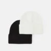 Pier One Unisex 2 Pack - Gorro - Black/White