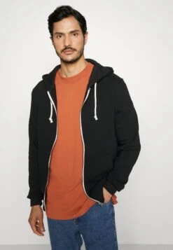 Pier One 2 Pack - Sudadera Con Cremallera - Black/Mottled Light Grey -Pier One Mode Outlet Tienda 3528309c123c4189b5dc1da9c1f9881e