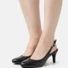 Pier One Leather- Tacones - Black