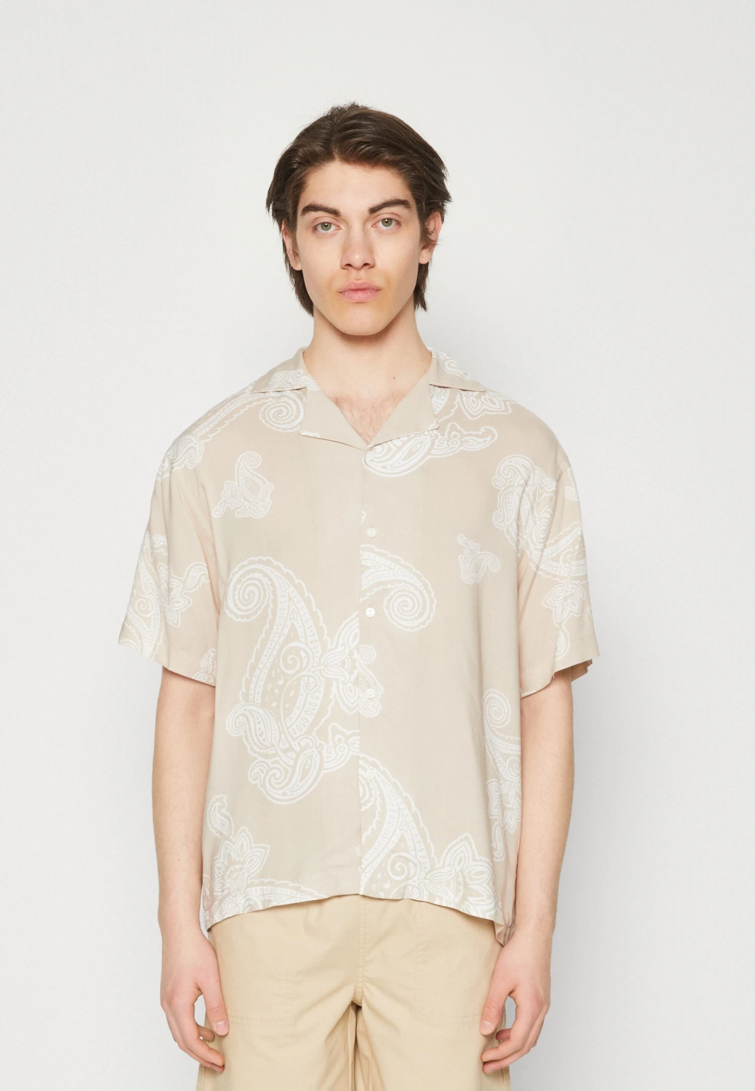 Pier One Camisa - Beige 1 Pier One Camisa - Beige