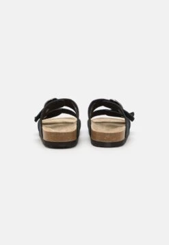 Pier One Leather - Sandalias Planas - Black 9 Pier One Leather - Sandalias Planas - Black -Pier One Mode Outlet Tienda 42a4a695c5404f3995224293e4121e52