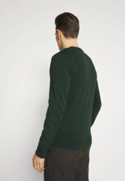 Pier One Basic Crewneck - Jersey De Punto - Mottled Dark Green -Pier One Mode Outlet Tienda 4b119902c56642fca726e1ed8ac86dfe