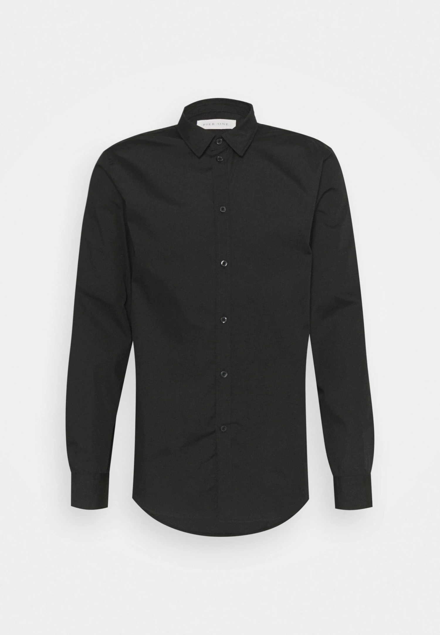 Pier One 2 Pack - Camisa Elegante - White/Black 2 Pier One 2 Pack - Camisa Elegante - White/Black - Imagen 2