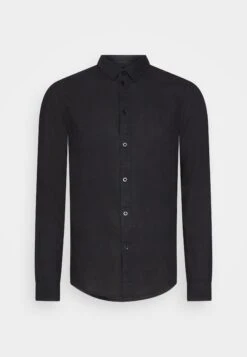Pier One Linen Mix 2 Pack - Camisa - Black/Olive -Pier One Mode Outlet Tienda 51a4ffe9a87b444ea059458a95ec9c9e
