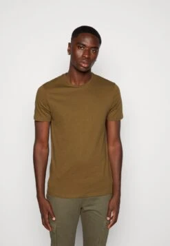 Pier One Unisex 5 Pack - Camiseta Básica - Black /Dark Blue/Dark Green -Pier One Mode Outlet Tienda 524e4dd9ec2a47b3a1357fba6cff553f