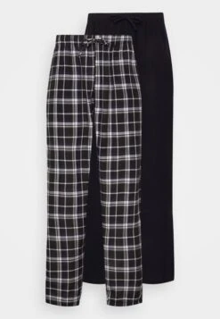 Pier One 2 Pack - Pantalón De Pijama -Dark Blue -Pier One Mode Outlet Tienda 529290e98e334fe58278de95b194e623