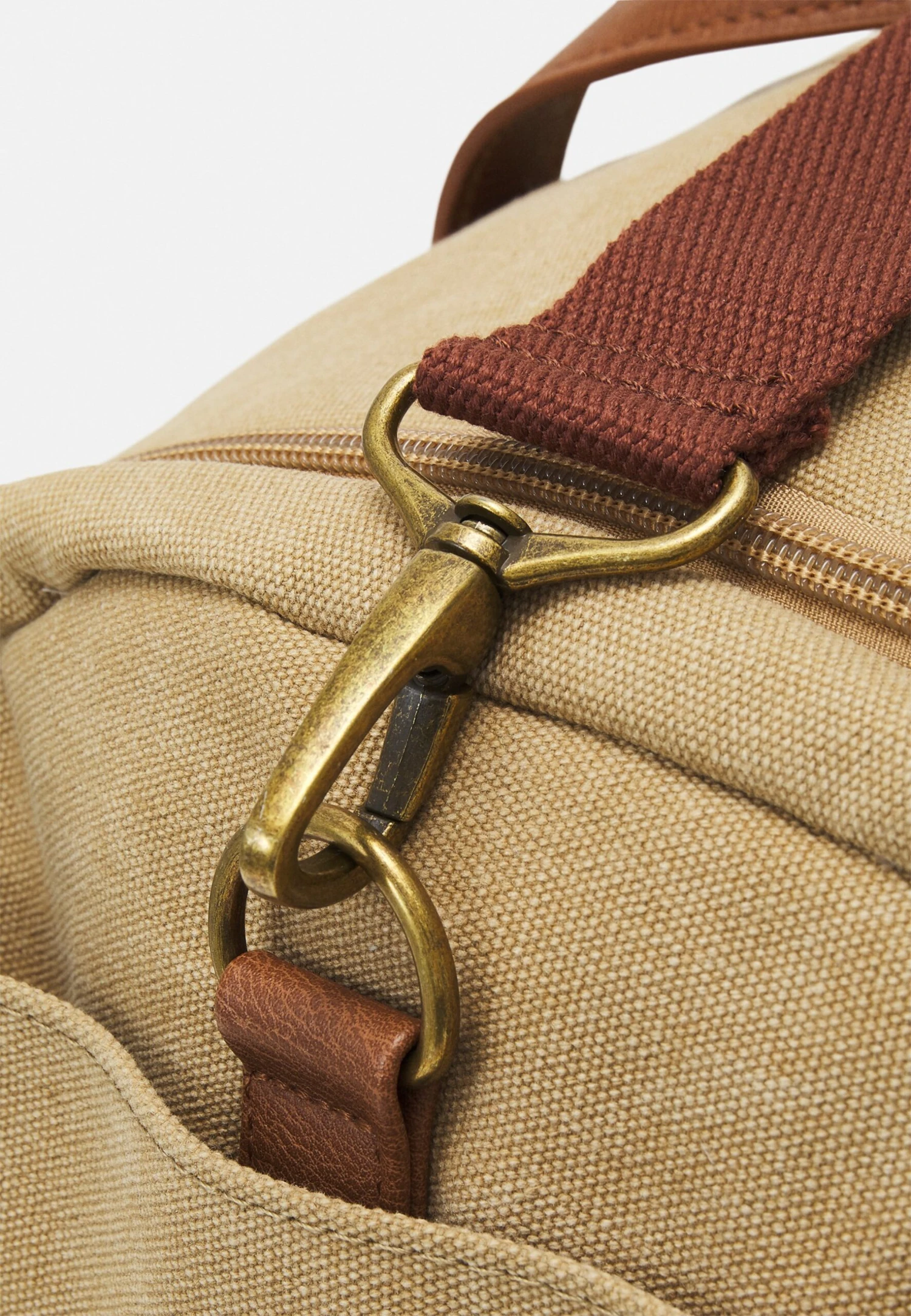 Pier One Unisex - Bolsa De Fin De Semana -Brown 4 Pier One Unisex - Bolsa De Fin De Semana -Brown - Imagen 4