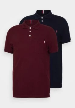 Pier One 2 Pack - Polo - Blue/Bordeaux 12 Pier One 2 Pack - Polo - Blue/Bordeaux -Pier One Mode Outlet Tienda 596d0de14dc04a10bc9519206e472b35