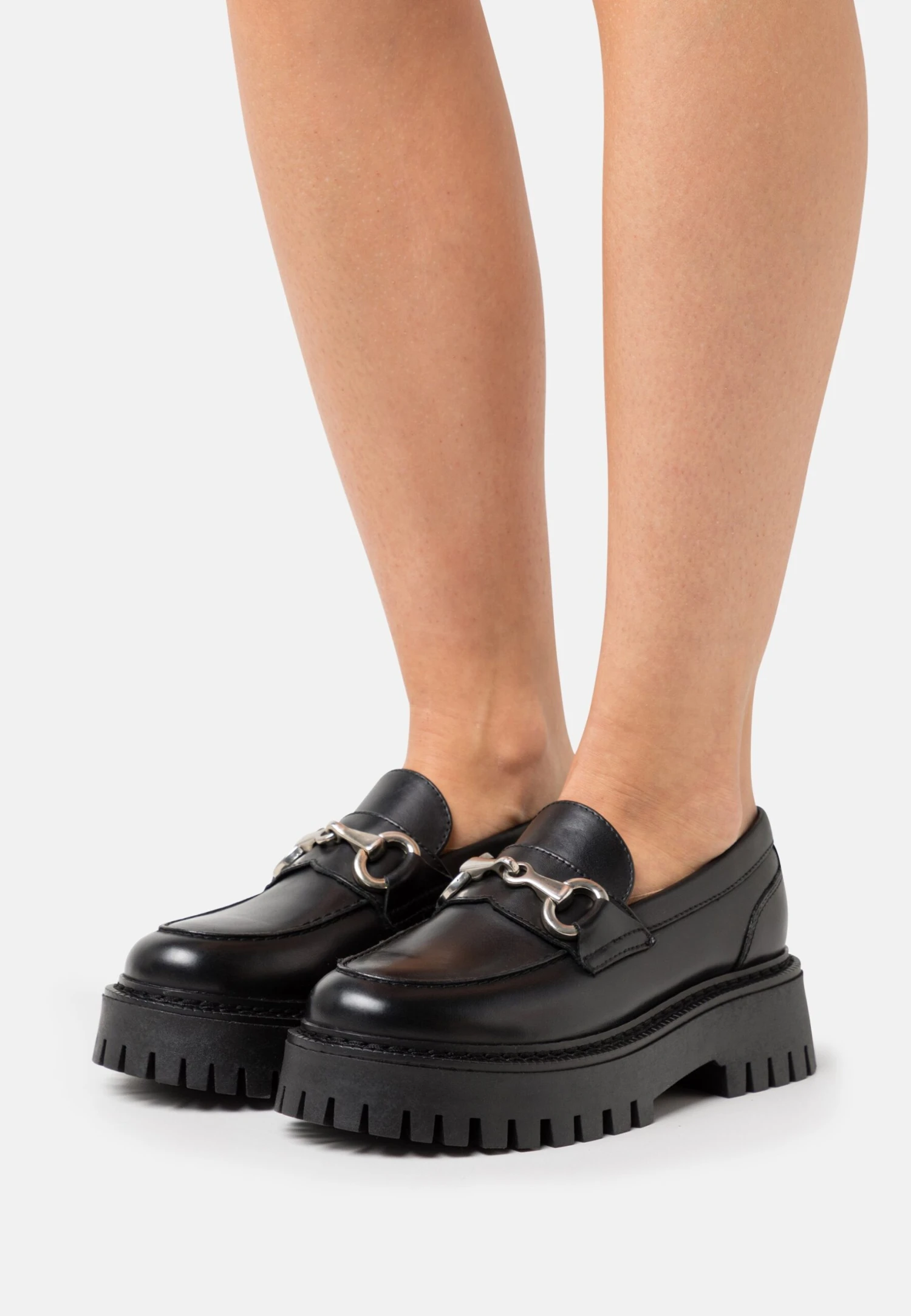 Pier One Leather - Mocasines - Black 1 Pier One Leather - Mocasines - Black