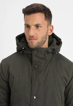 Pier One Parka - Dark Green -Pier One Mode Outlet Tienda 5b1d553848a2488580dceb82bf6ebd7d