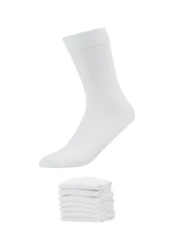 Pier One 7 Pack - Calcetines - White -Pier One Mode Outlet Tienda 5bbca584dc9f4c90b25034a6c02a5129