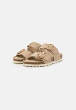 Pier One Leather - Sandalias Planas - Beige -Pier One Mode Outlet Tienda 5e6f22e4ce4b4fad8910aecdf2f52ef9