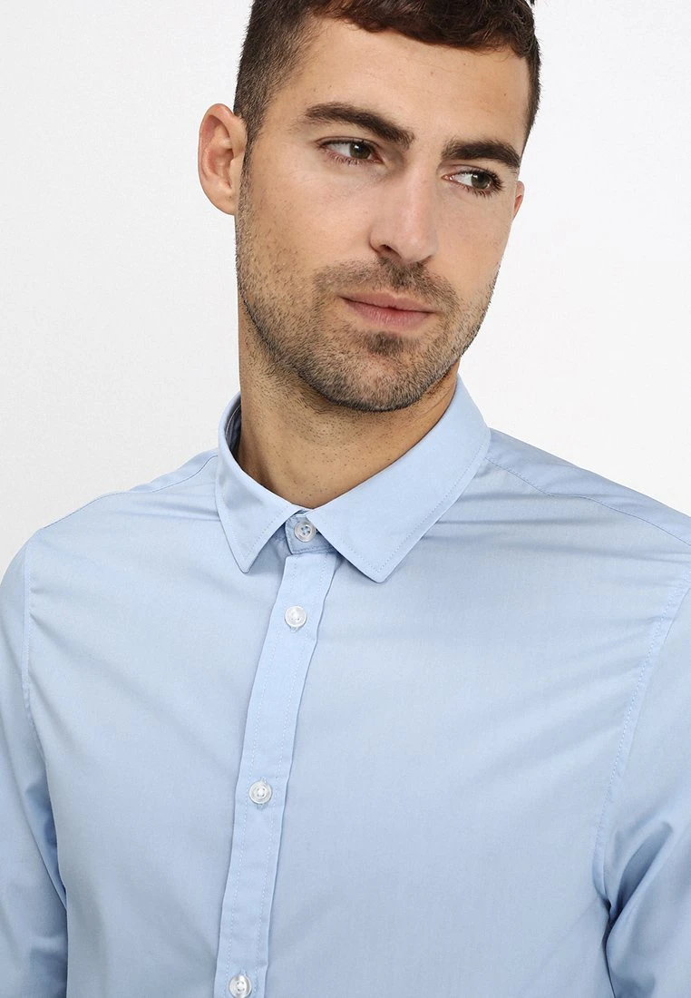 Pier One 2 Pack - Camisa Elegante - Light Blue/Dark Blue 5 Pier One 2 Pack - Camisa Elegante - Light Blue/Dark Blue - Imagen 5