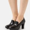 Pier One Leather- Tacones - Black