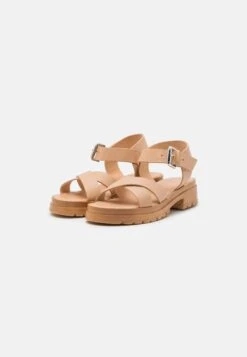 Pier One Leather - Sandalias - Beige -Pier One Mode Outlet Tienda 62645cd5fed64454a3a96d6d6e88fbe9