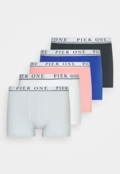 Pier One 5 Pack - Culotte - White/Pink/Light Blue -Pier One Mode Outlet Tienda 669afba1436e4cdd9e6012a04141e31d