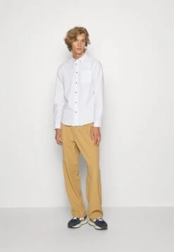 Pier One 2 Pack - Camisa - White/Light Blue