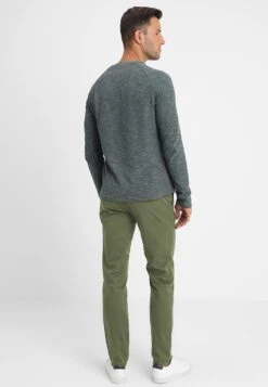 Pier One Pantalones Chinos - Dark Green -Pier One Mode Outlet Tienda 68ea94008079472785ad83ae6cb4e18a