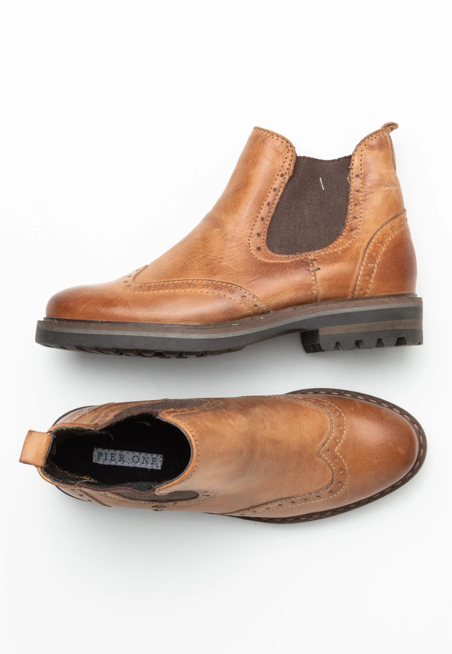 Pier One Botines Bajos - Brown 1 Pier One Botines Bajos - Brown