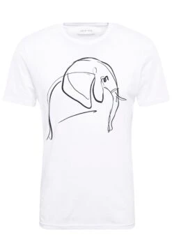 Pier One Camiseta Estampada - White -Pier One Mode Outlet Tienda 6cf4fb08d5ad40358b3b0fc58aa0f7db