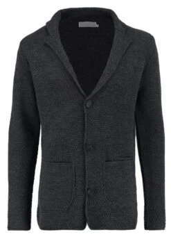Pier One Chaqueta De Punto - Mottled Dark Grey -Pier One Mode Outlet Tienda 6ed42d0de2004800aef666fff4a1b55c
