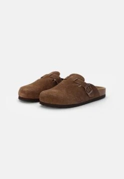 Pier One Leather Unisex - Pantuflas - Brown -Pier One Mode Outlet Tienda 70548fbed8c24857a62d1e339ac713fc