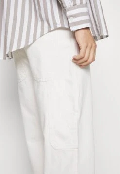 Pier One Carpenter Colored Twill- Vaqueros Rectos - Off-White -Pier One Mode Outlet Tienda 72381b5c0ea4476da8022189e3b24b31