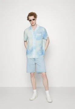 Pier One Camisa - White/Light Blue -Pier One Mode Outlet Tienda 724bf8f751104e8ca676a8a5724d6648