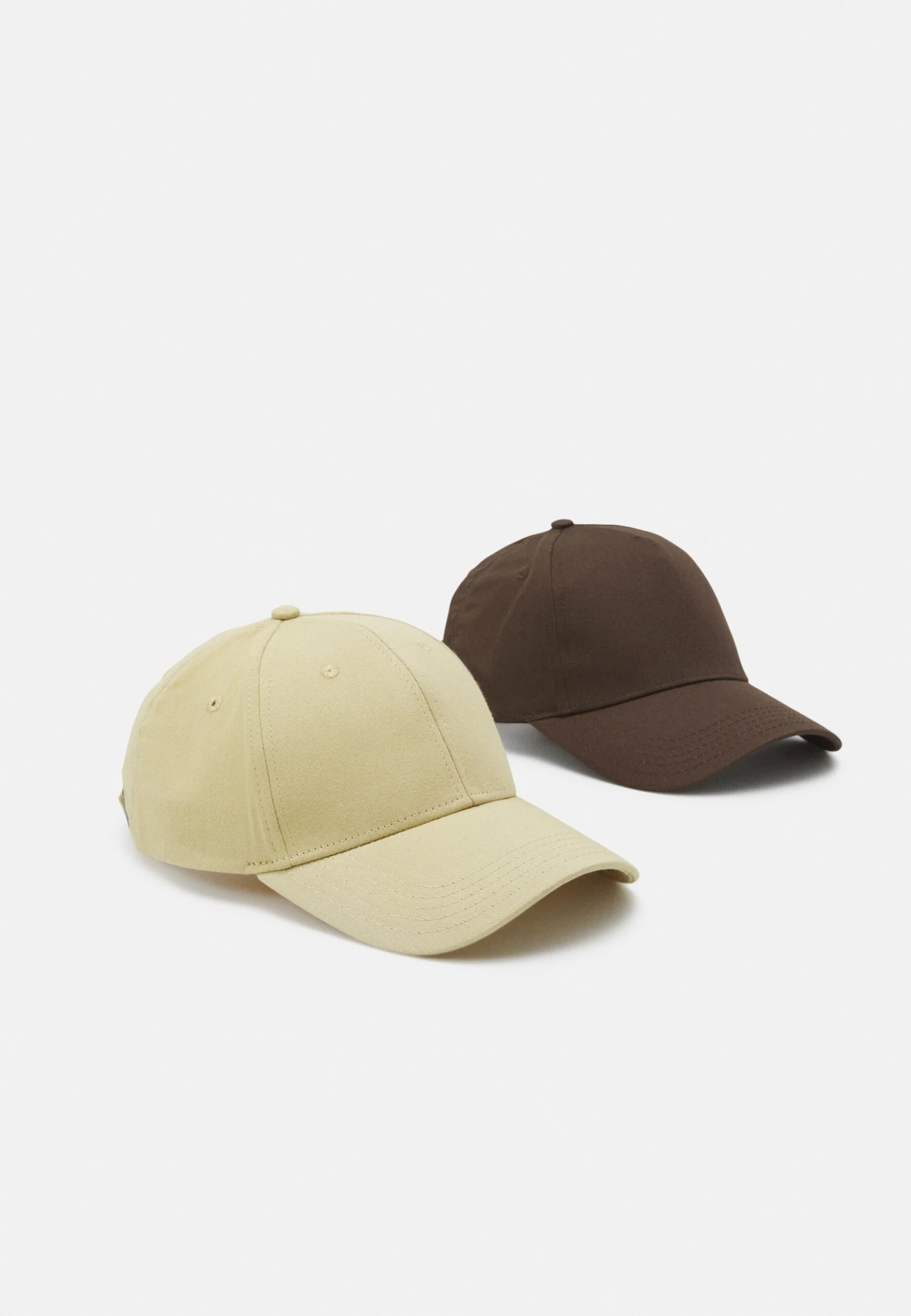Pier One Unisex 2 Pack - Gorra - Khaki/Sand 1 Pier One Unisex 2 Pack - Gorra - Khaki/Sand